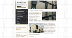 Desktop Screenshot of emsuf.com